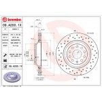Brembo Δισκόπλακα - 09.A200.1X