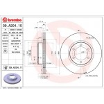 Brembo Δισκόπλακα - 09.A204.11