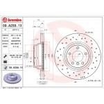 Brembo Δισκόπλακα - 09.A259.1X