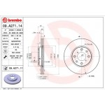 Brembo Δισκόπλακα - 09.A271.14