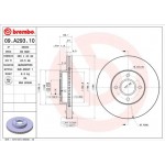 Brembo Δισκόπλακα - 09.A293.10