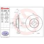 Brembo Δισκόπλακα - 09.A293.10