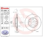 Brembo Δισκόπλακα - 09.A296.14