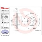 Brembo Δισκόπλακα - 09.A350.11