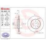 Brembo Δισκόπλακα - 09.A357.10