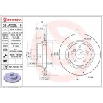 Brembo Δισκόπλακα - 09.A358.10 Brembo Δισκόπλακα - 09.A358.10