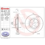 Brembo Δισκόπλακα - 09.A417.10