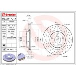 Brembo Δισκόπλακα - 09.A417.1X