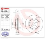 Brembo Δισκόπλακα - 09.A538.10