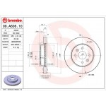 Brembo Δισκόπλακα - 09.A606.10