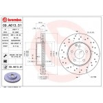 Brembo Δισκόπλακα - 09.A613.51