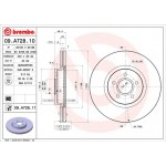 Brembo Δισκόπλακα - 09.A728.11