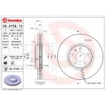 Brembo Δισκόπλακα - 09.A758.11