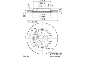 Brembo Δισκόπλακα - 09.A761.10