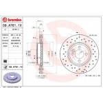 Brembo Δισκόπλακα - 09.A761.1X