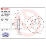 Brembo Δισκόπλακα - 09.A864.14