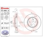 Brembo Δισκόπλακα - 09.A866.10