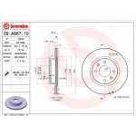 Brembo Δισκόπλακα - 09.A867.10