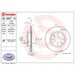 Brembo Δισκόπλακα - 09.A867.10