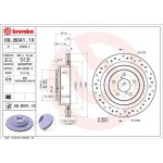 Brembo Δισκόπλακα - 09.B041.1X