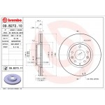 Brembo Δισκόπλακα - 09.B272.10