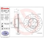 Brembo Δισκόπλακα - 09.B337.2X