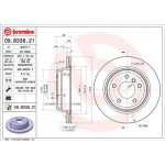 Brembo Δισκόπλακα - 09.B338.21