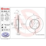 Brembo Δισκόπλακα - 09.B343.41