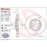 Brembo Δισκόπλακα - 09.B352.11 Brembo Δισκόπλακα - 09.B352.11