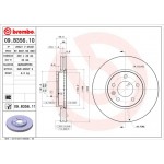 Brembo Δισκόπλακα - 09.B356.11
