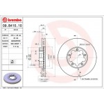 Brembo Δισκόπλακα - 09.B410.10