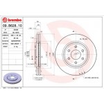 Brembo Δισκόπλακα - 09.B628.10