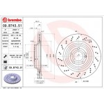 Brembo Δισκόπλακα - 09.B743.51