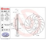 Brembo Δισκόπλακα - 09.B807.51 Brembo Δισκόπλακα - 09.B807.51