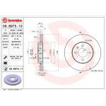 Brembo Δισκόπλακα - 09.B975.11