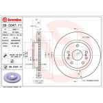 Brembo Δισκόπλακα - 09.C047.11