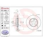 Brembo Δισκόπλακα - 09.C063.11