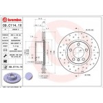 Brembo Δισκόπλακα - 09.C114.1X