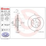 Brembo Δισκόπλακα - 09.C171.11 Brembo Δισκόπλακα - 09.C171.11