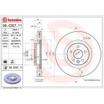 Brembo Δισκόπλακα - 09.C207.11