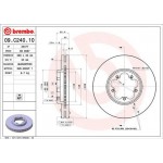 Brembo Δισκόπλακα - 09.C240.10