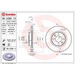 Brembo Δισκόπλακα - 09.C285.11 Brembo Δισκόπλακα - 09.C285.11