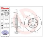 Brembo Δισκόπλακα - 09.C349.11 Brembo Δισκόπλακα - 09.C349.11