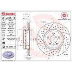 Brembo Δισκόπλακα - 09.C395.13