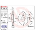 Brembo Δισκόπλακα - 09.C542.1X