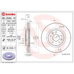 Brembo Δισκόπλακα - 09.C545.11 Brembo Δισκόπλακα - 09.C545.11