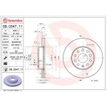 Brembo Δισκόπλακα - 09.C547.11 Brembo Δισκόπλακα - 09.C547.11