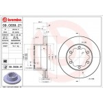Brembo Δισκόπλακα - 09.C639.21