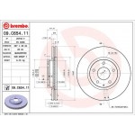 Brembo Δισκόπλακα - 09.C654.11 Brembo Δισκόπλακα - 09.C654.11