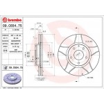 Brembo Δισκόπλακα - 09.C654.75